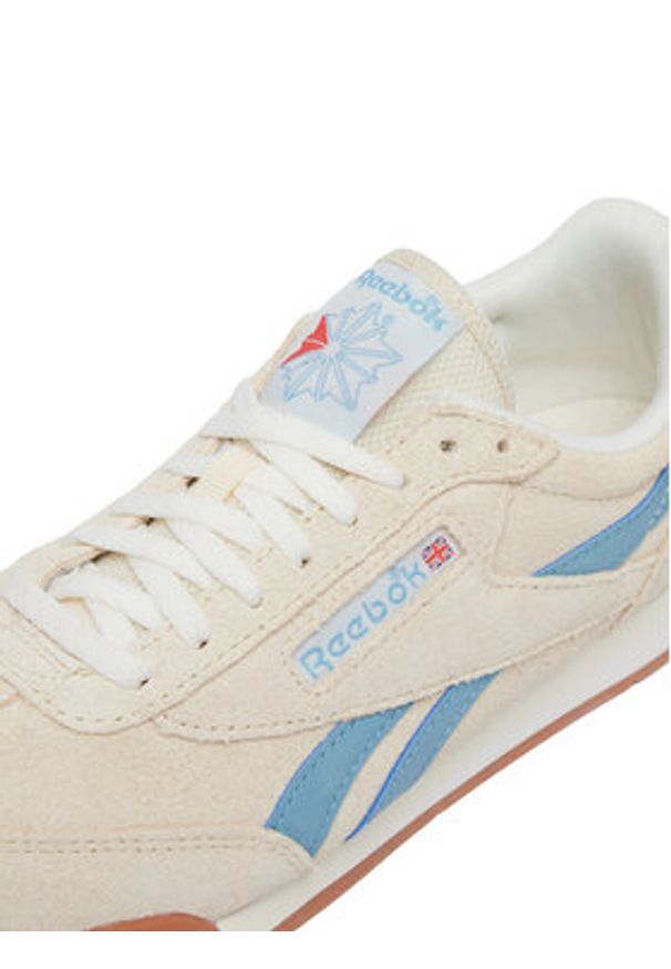 Reebok Sneakersy SS-CAMPIO XT 100245002 Beżowy jasny. Kolor: beżowy. Materiał: zamsz, skóra