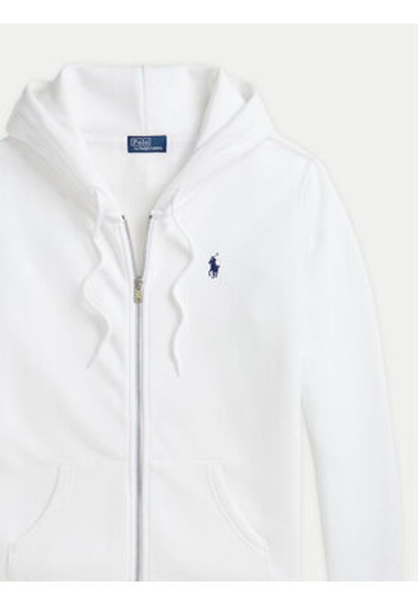 Polo Ralph Lauren Bluza 211943008001 Biały Relaxed Fit. Typ kołnierza: polo. Kolor: biały. Materiał: bawełna