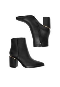 DeeZee Botki 2401 Czarny. Kolor: czarny. Materiał: syntetyk, materiał #2