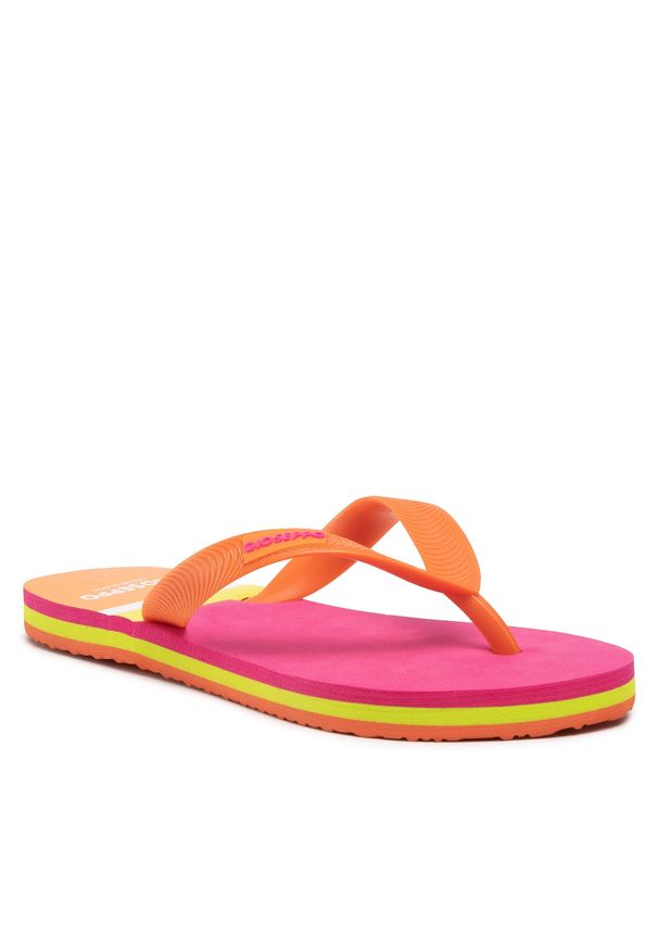 Japonki Gioseppo Reit 66044 Fuchsia. Kolor: pomarańczowy