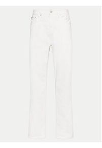 Calvin Klein Jeans Jeansy 90's J30J325580 Biały Straight Fit. Kolor: biały #4