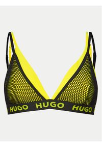 Hugo Góra od bikini Hazel 50515355 Żółty. Kolor: żółty. Materiał: syntetyk