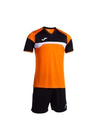 Zestaw koszulka i spodenki Joma Danubio III. Kolor: czarny, wielokolorowy, pomarańczowy. Sport: fitness, piłka nożna #1