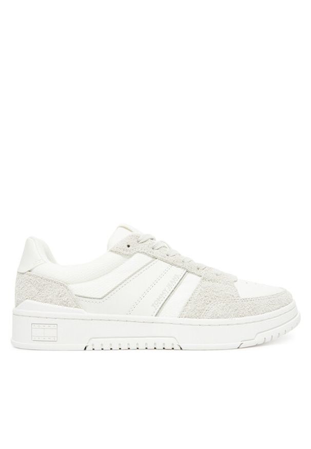 Tommy Jeans Sneakersy Tjm Cupsole Pods EM0EM01579 Biały. Kolor: biały. Materiał: skóra