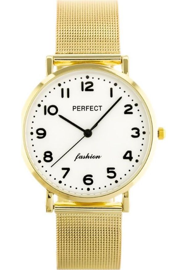 Zegarek Perfect ZEGAREK DAMSKI PERFECT E332 - mesh (zp930b) uniwersalny. Materiał: mesh