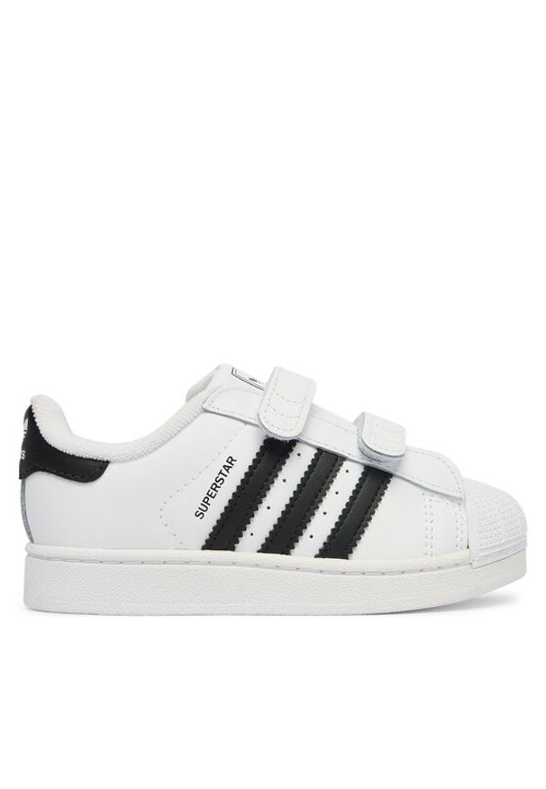 Adidas - adidas Sneakersy Superstar II Cf I JI3990 Biały. Kolor: biały. Materiał: skóra. Model: Adidas Superstar
