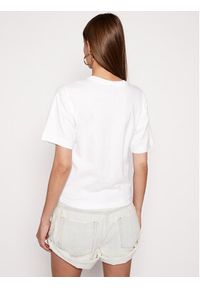 Champion T-Shirt Print 112765 Biały Regular Fit. Kolor: biały. Materiał: bawełna. Wzór: nadruk #5