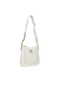 Lauren Ralph Lauren - LAUREN RALPH LAUREN Torebka 431970152005 Biały. Kolor: biały. Materiał: skórzane #5