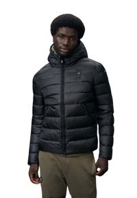 Blauer USA - BLAUER Czarna kurtka męska Acton Short Jackets, Rozmiar XXL. Kolor: niebieski. Materiał: puch, poliamid. Styl: klasyczny, elegancki #6