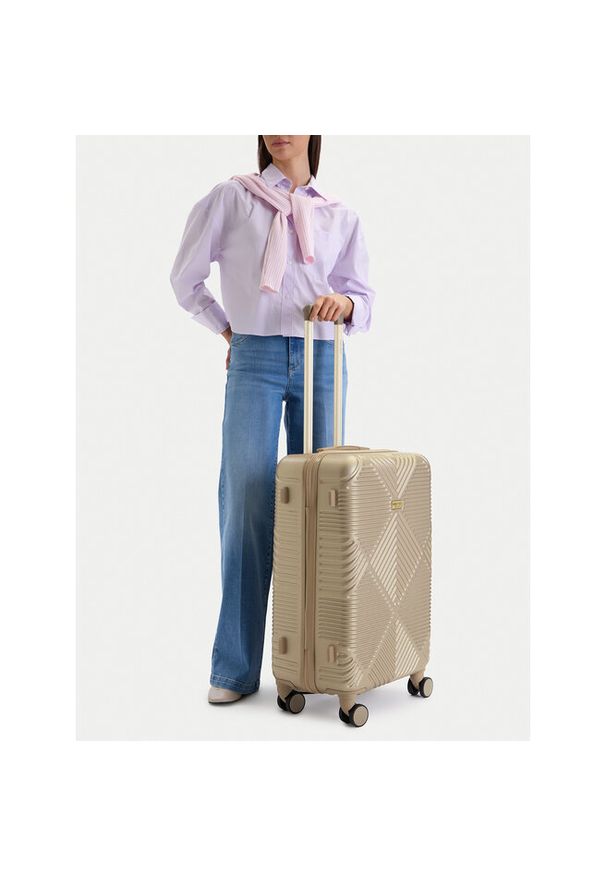 Walizka średnia Nine West. Kolor: złoty