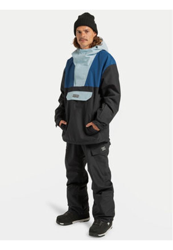 DC Shoes Kurtka snowboardowa Anorak ADYTJ03088 Czarny Reglan Fit. Kolor: czarny. Materiał: syntetyk. Sport: snowboard