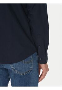 Mustang Koszula Canton 1016238 Granatowy Slim Fit. Kolor: niebieski. Materiał: bawełna #4