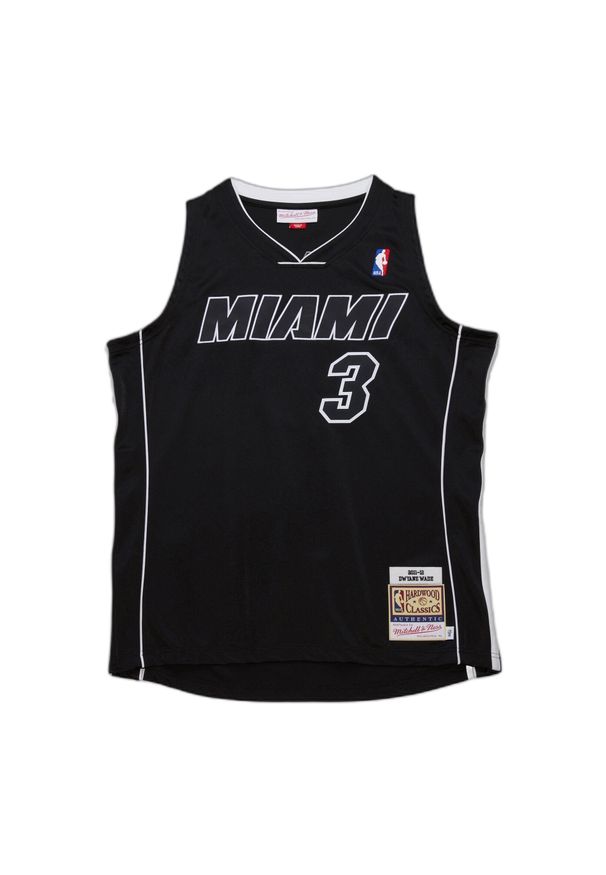 Mitchell & Ness - Koszulka NBA Miami Heat Alternate Dwyane Wade 2011/12. Kolor: czarny. Sport: koszykówka
