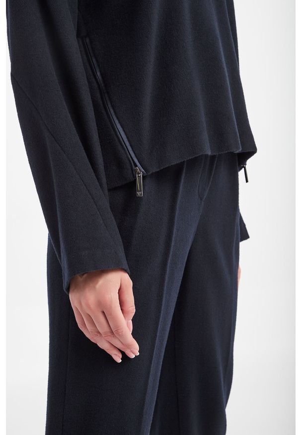 Emporio Armani - Sweter wełniany EMPORIO ARMANI. Typ kołnierza: golf. Materiał: wełna, kaszmir