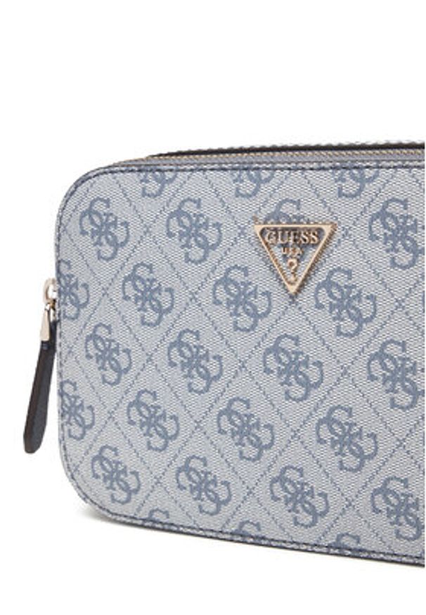 Guess Torebka Noelle II HWBG96 72140 Niebieski. Kolor: niebieski. Materiał: skórzane