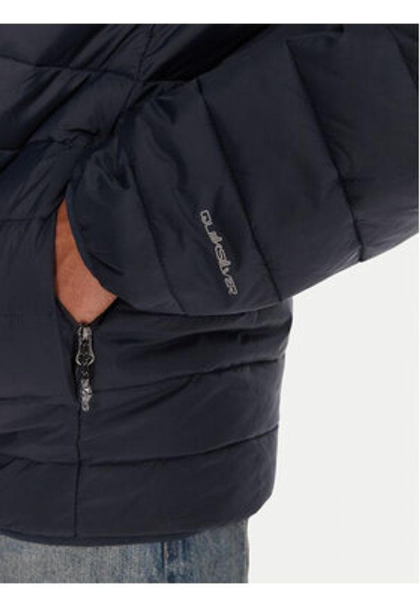 Quiksilver Kurtka przejściowa Scaly Hood EQYJK04189 Granatowy Regular Fit. Kolor: niebieski. Materiał: syntetyk