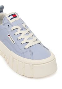 Tommy Jeans Sneakersy Tjw Flatform Chunky Sneaker EN0EN03036 Niebieski. Kolor: niebieski. Materiał: materiał #5