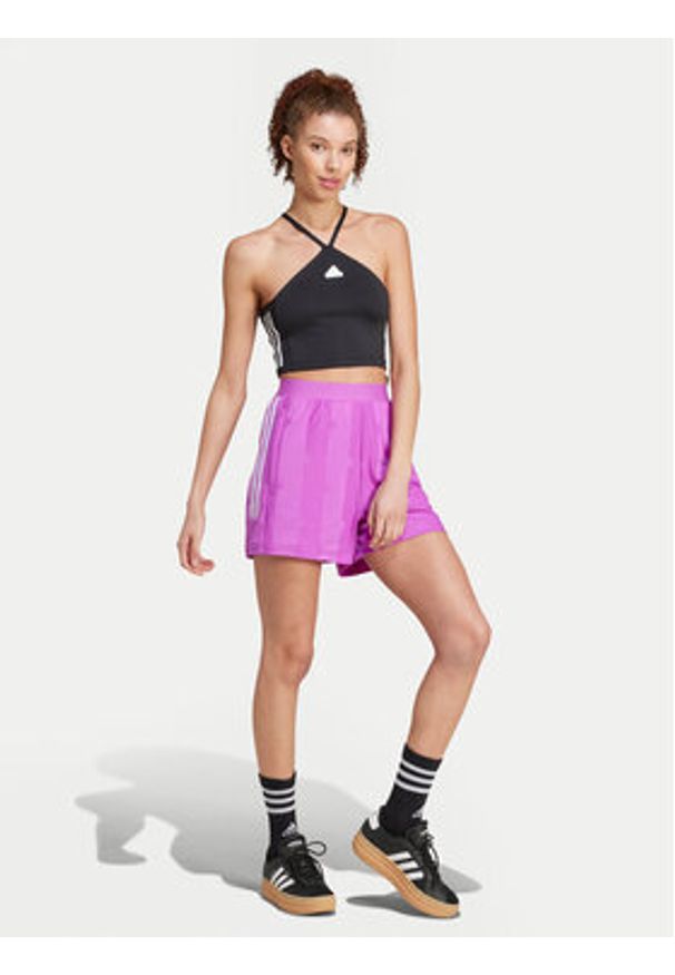 Adidas - adidas Top Tiro Cut 3-Stripes Summer IX3503 Czarny Slim Fit. Kolor: czarny. Materiał: syntetyk