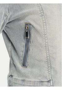 Morgan Kurtka jeansowa 241-VAMMY Błękitny Regular Fit. Kolor: niebieski. Materiał: bawełna #2