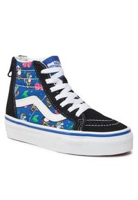 Vans Tenisówki Uy Sk8-Hi Zip VN0005VSBOQ1 Czarny. Kolor: czarny. Materiał: materiał #5