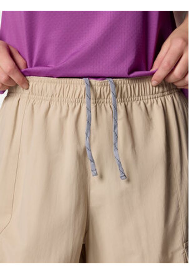 columbia - Columbia Spodnie outdoor Sandier™ Parachute Pant 2119061 Beżowy Relaxed Fit. Kolor: beżowy. Materiał: syntetyk. Sport: outdoor