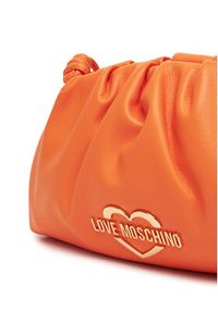 Love Moschino - LOVE MOSCHINO Torebka JC4286PP0MKK0450 Pomarańczowy. Kolor: pomarańczowy. Materiał: skórzane