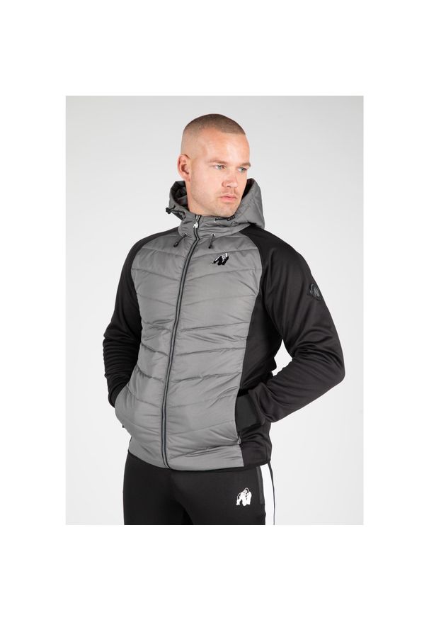 GORILLA WEAR - Kurtka męska Gorilla Wear Felton Jacket całosezonowa. Kolor: wielokolorowy, czarny, szary