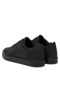 Calvin Klein Sneakersy Classic Cupsole Laceup Aop YM0YM01431 Czarny. Kolor: czarny. Materiał: skóra #4