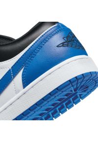Nike Air Jordan 1 Low Sneakersy męskie. Kolor: niebieski. Model: Nike Air Jordan #7