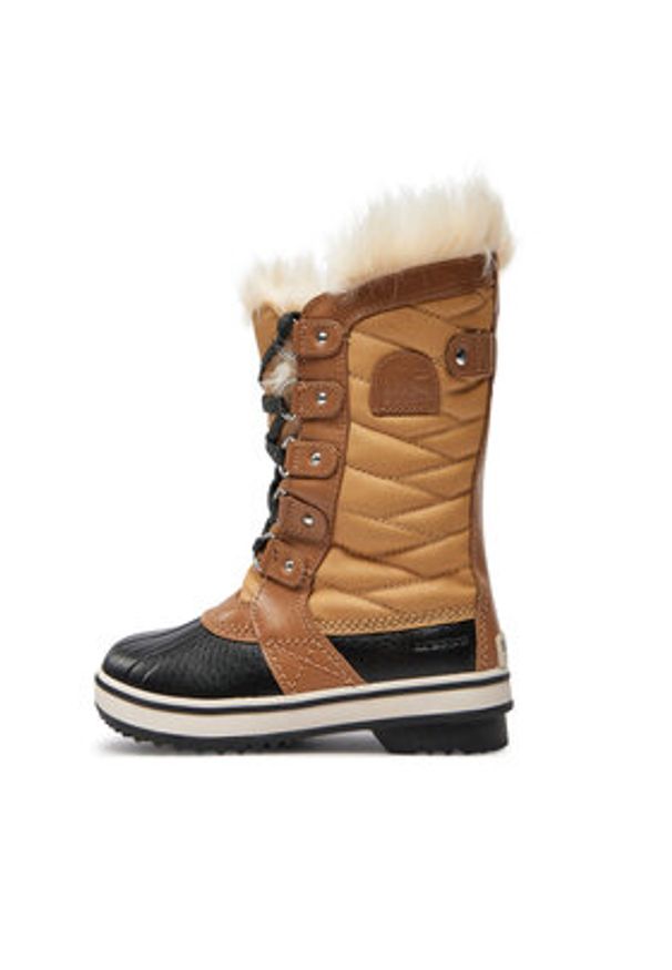 sorel - Sorel Śniegowce Youth Tofino II NY2419 Brązowy. Kolor: brązowy. Materiał: materiał