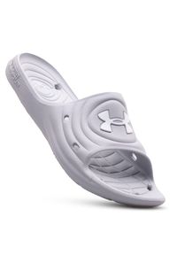 Klapki sportowe basenowe męskie Under Armour UA Locker IV. Kolor: szary. Styl: sportowy #1