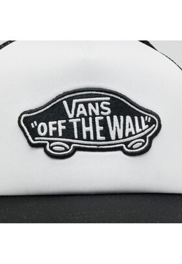 Vans Czapka z daszkiem Classic Patch Curved Bill Trucker VN00066XY281 Czarny. Kolor: czarny. Materiał: materiał