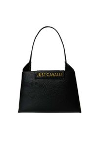 JUST CAVALLI Czarna torebka Range D Metal Just Cavalli - Style 5. Kolor: czarny. Materiał: skórzane. Styl: elegancki #5