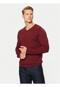 Selected Homme Sweter 16090147 Czerwony Regular Fit. Kolor: czerwony