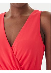 Morgan Sukienka koktajlowa 241-ROSVAL Różowy Regular Fit. Kolor: różowy. Materiał: syntetyk. Styl: wizytowy #3