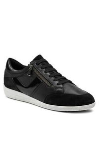 Geox Sneakersy D Myria D4568B 08522 C9999 Czarny. Kolor: czarny