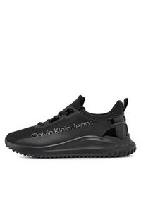 Calvin Klein Jeans Sneakersy Eva Run Slipon Lace Mix In Lum YM0YM00870 Czarny. Kolor: czarny. Sport: bieganie #2