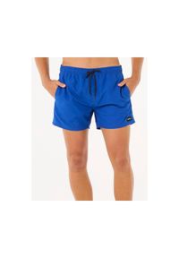Spodenki surfingowe męskie Rip Curl Offset Volley Niebieski. Kolor: niebieski. Styl: sportowy