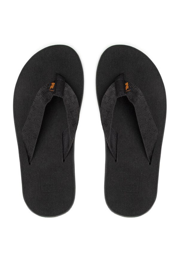 Teva Japonki Voya Flip 1019050 Czarny. Kolor: czarny. Materiał: materiał