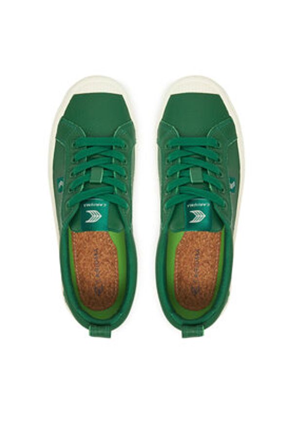CARIUMA Trampki Oca 100104E22W080 Zielony. Kolor: zielony. Materiał: skóra