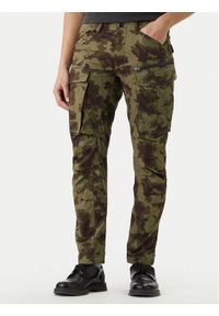 G-Star RAW - G-Star Raw Spodnie materiałowe Rovic D02190-D553 Zielony Regular Fit. Kolor: zielony. Materiał: bawełna #1