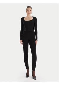 Marciano Guess Kombinezon 5BGD15 5036Z Czarny Slim Fit. Kolor: czarny. Materiał: syntetyk