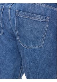 Brave Soul Szorty jeansowe MSRT-UGANDA Granatowy Regular Fit. Kolor: niebieski. Materiał: bawełna