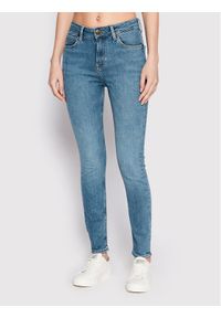 Lee Jeansy Scarlett L626ERKJ 112320175 Niebieski Skinny Fit. Kolor: niebieski