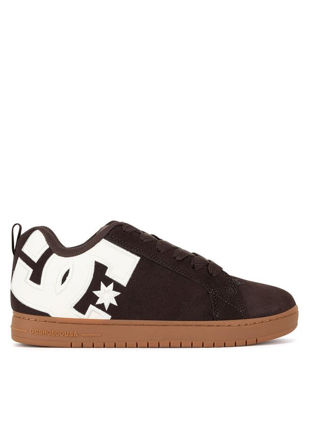 Sneakersy DC Shoes. Kolor: brązowy