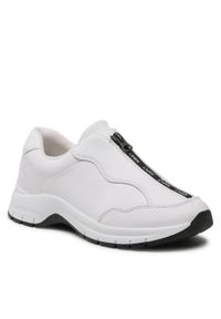 Sneakersy Remonte D0G03-80 Weiss. Kolor: biały. Materiał: skóra #1