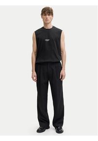 Jack & Jones Tank top Soho 12288001 Czarny Relaxed Fit. Kolor: czarny. Materiał: bawełna #4