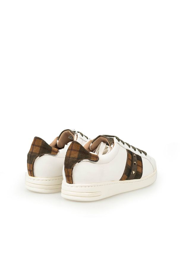 Geox Sneakersy "Jaysen" | D041BC 085BS | Jaysen | Kobieta | Czarny, Brązowy. Kolor: czarny, brązowy, wielokolorowy. Materiał: skóra ekologiczna. Wzór: aplikacja