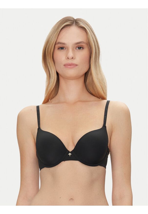 JOOP! Biustonosz z fiszbiną 10223844 Czarny. Kolor: czarny. Materiał: syntetyk