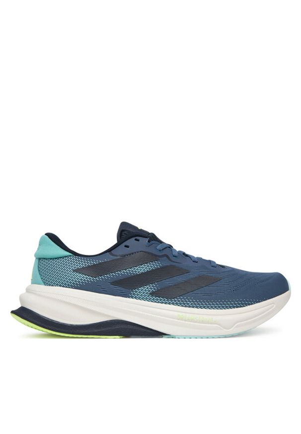 Adidas - adidas Buty do biegania Supernova Solution 2.0 JQ5080 Granatowy. Kolor: niebieski. Materiał: materiał